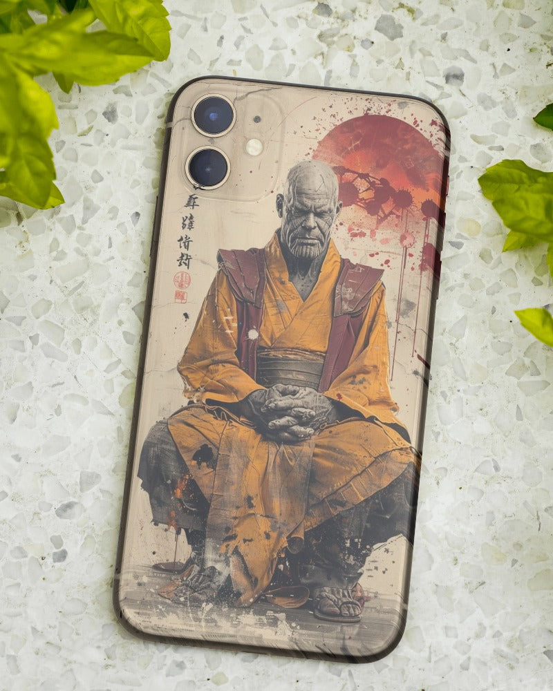 Thanos in Meditation Phone Case