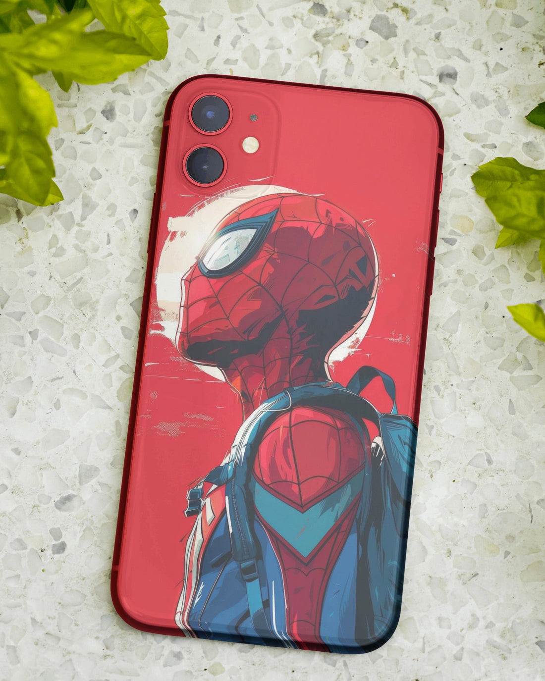 Spider Man with Backpack Phone Case