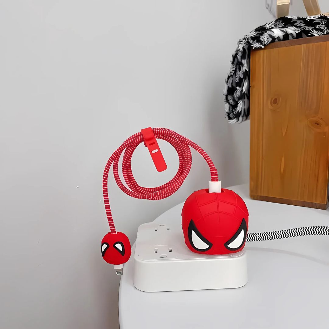 Spiderman Iphone Charger Case