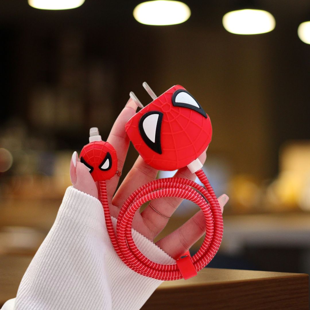 Spiderman Iphone Charger Case