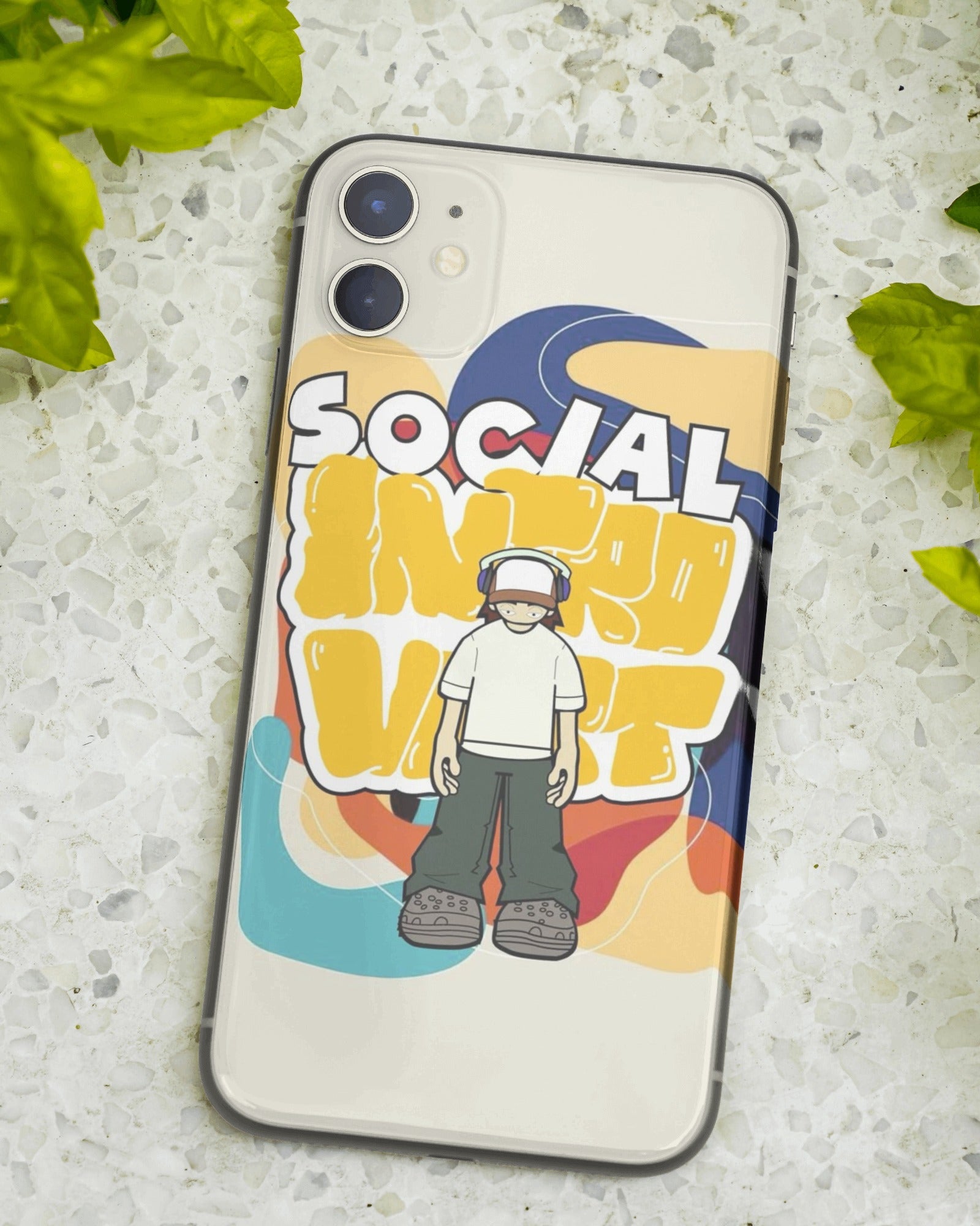 Social Introvert Phone Case