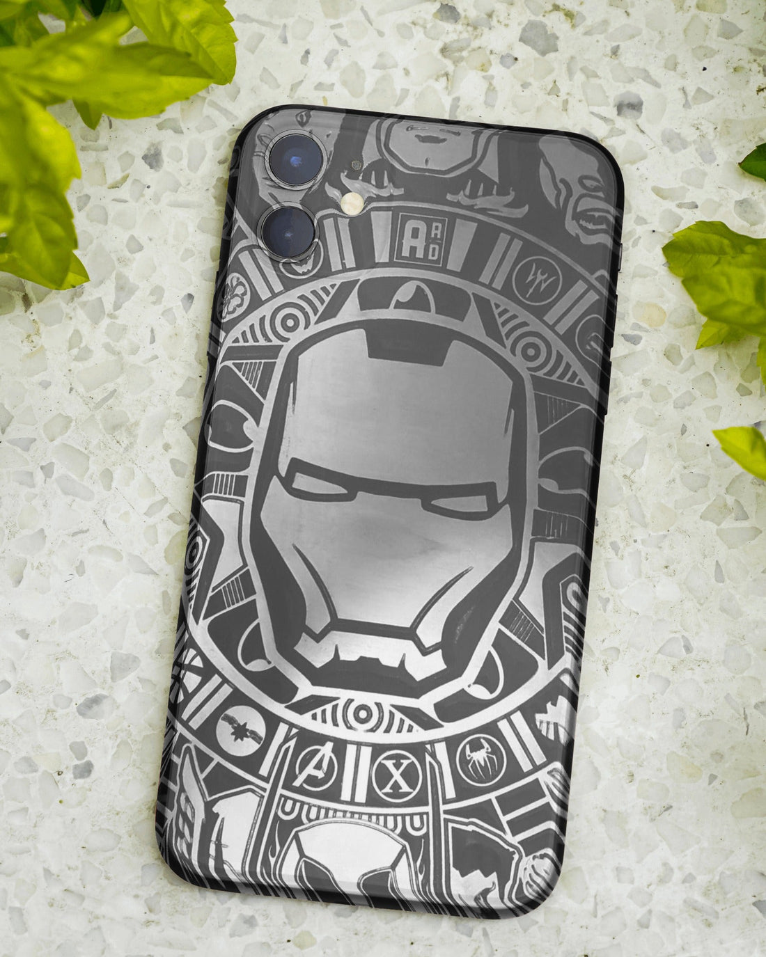 Iron Man Tech Line Art Phone Case