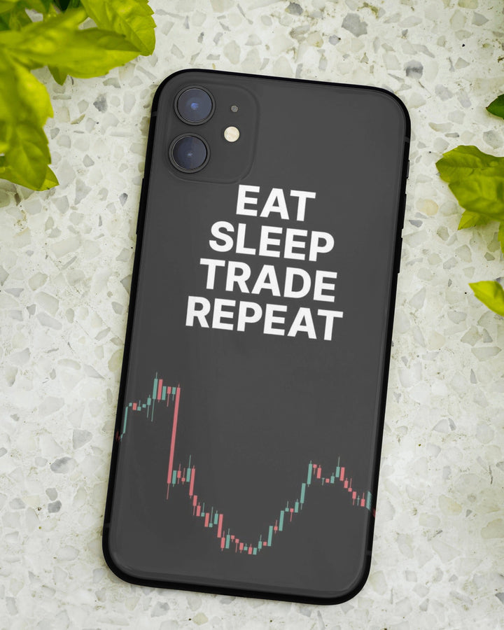 Eat Trade Sleep Repeat Phone Case
