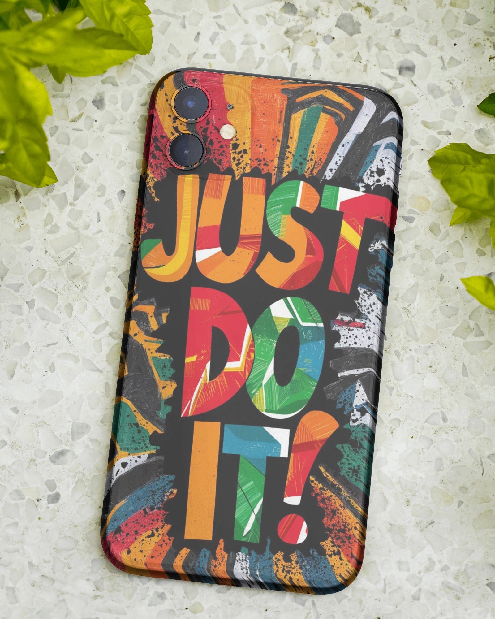 Bold Burst Just Do It Phone Case