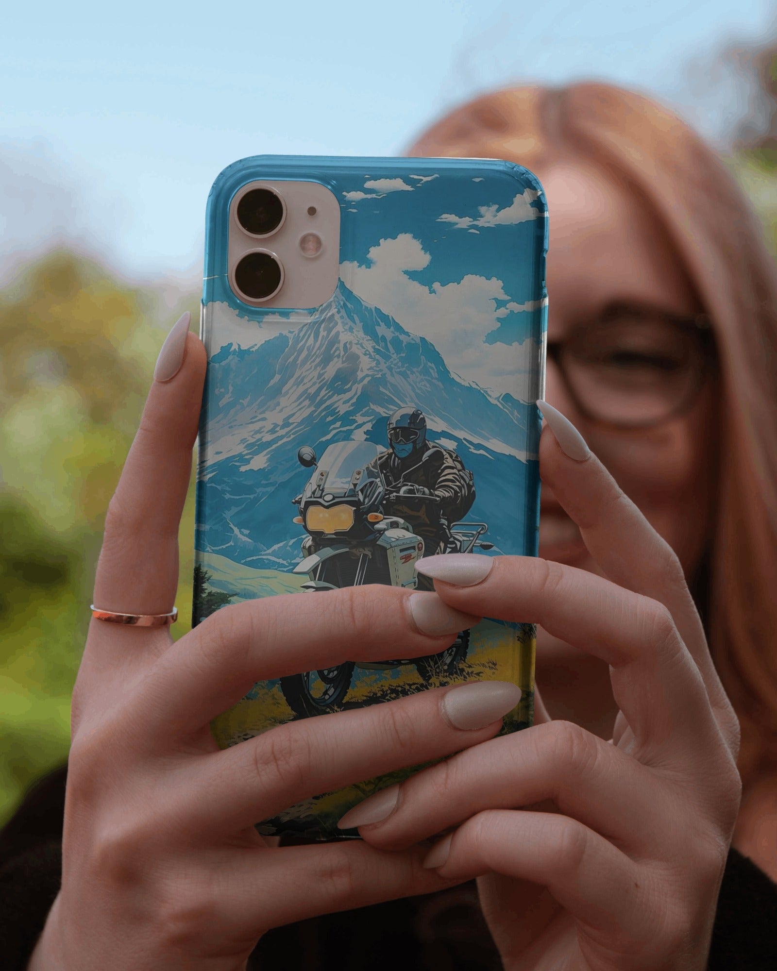 Offroading in Bike Phone Case