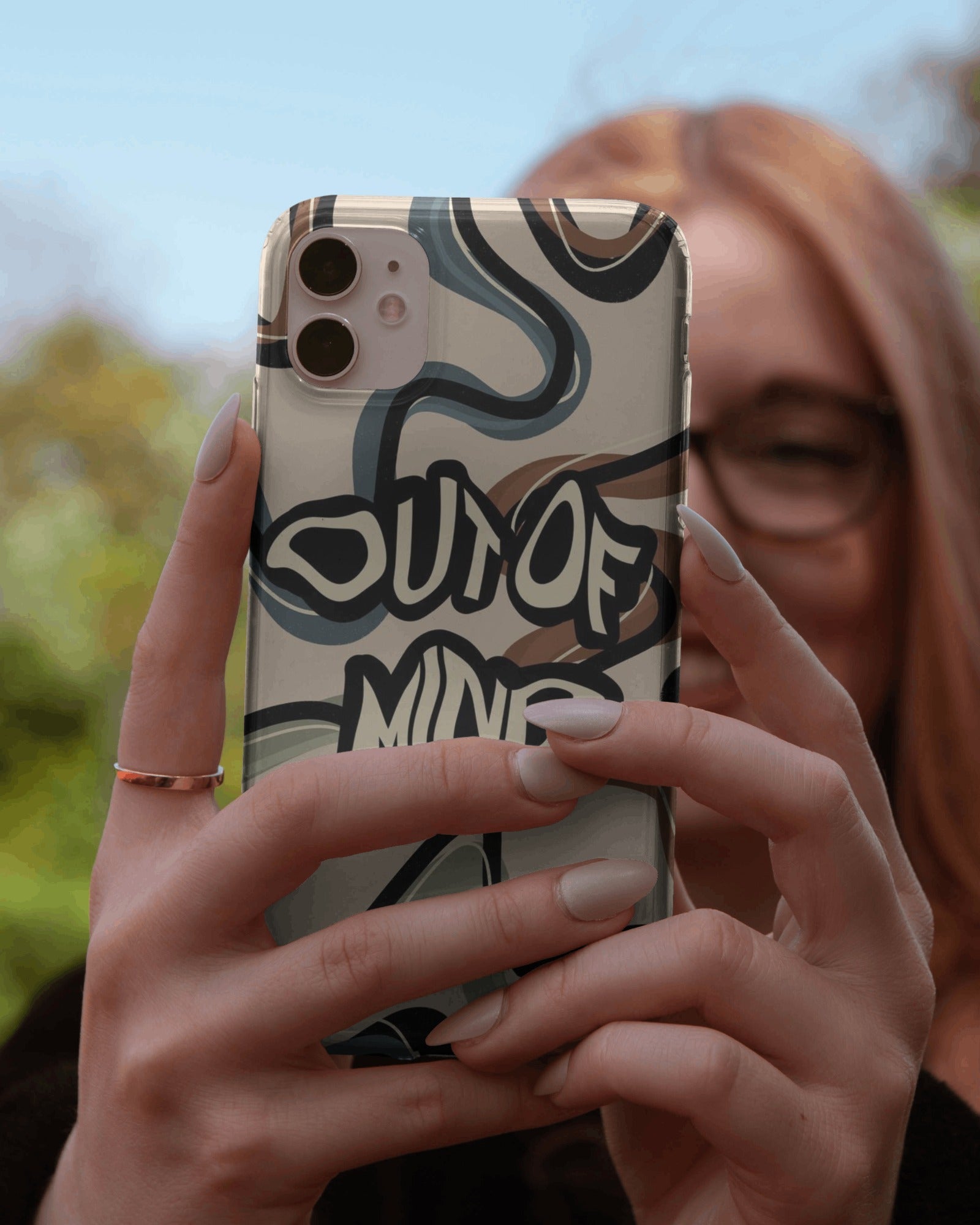 Out of Mind Swirls Phone Case