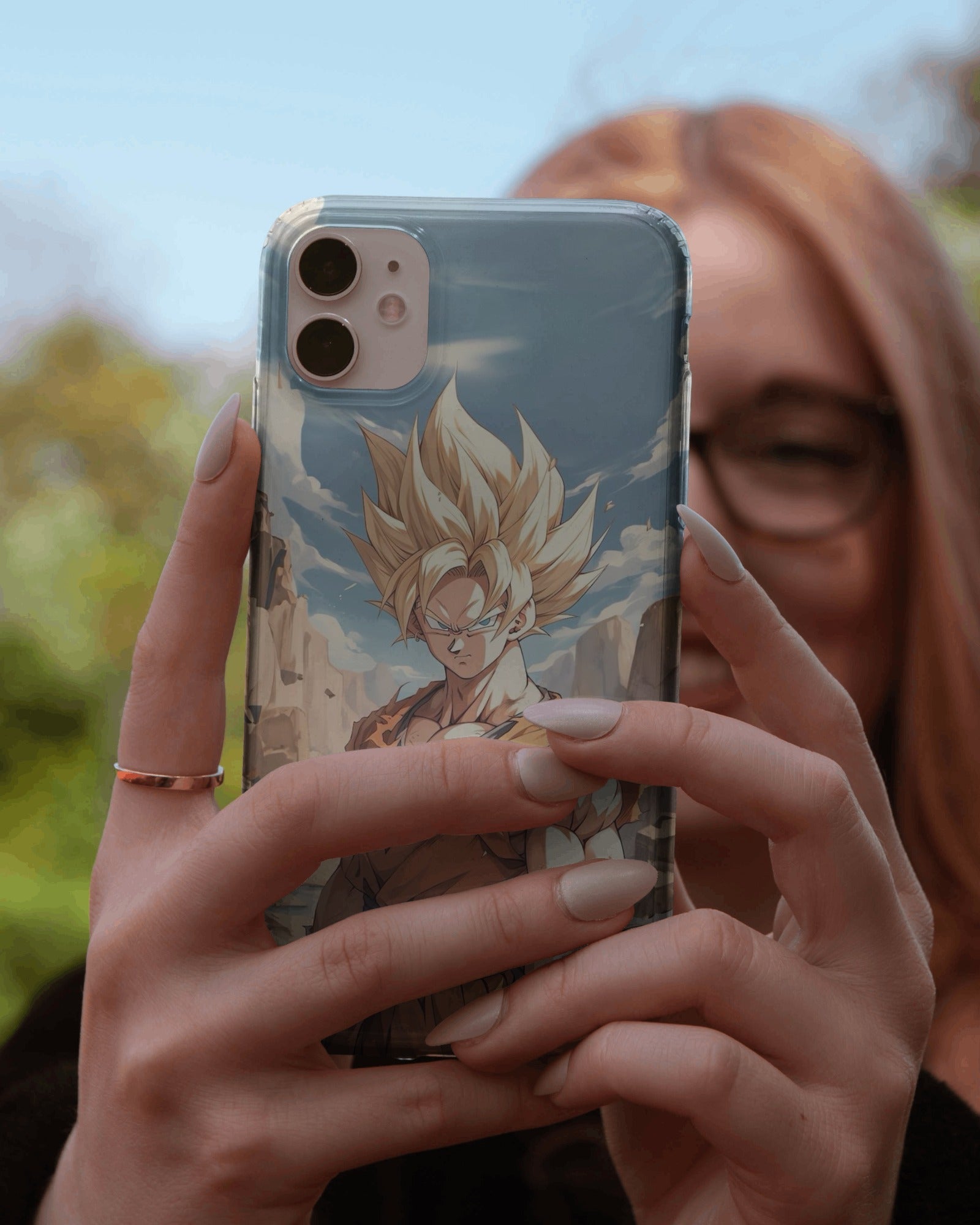 Goku Super Saiyan in Mountain Cover