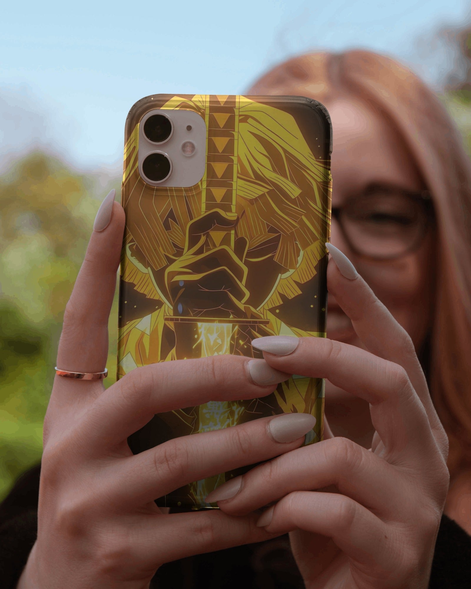 Zenitsu Thunder Blade Mobile Case