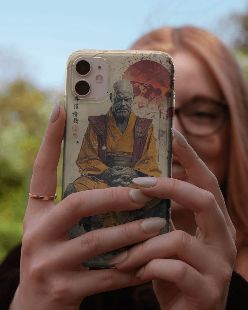 Thanos in Meditation Phone Case