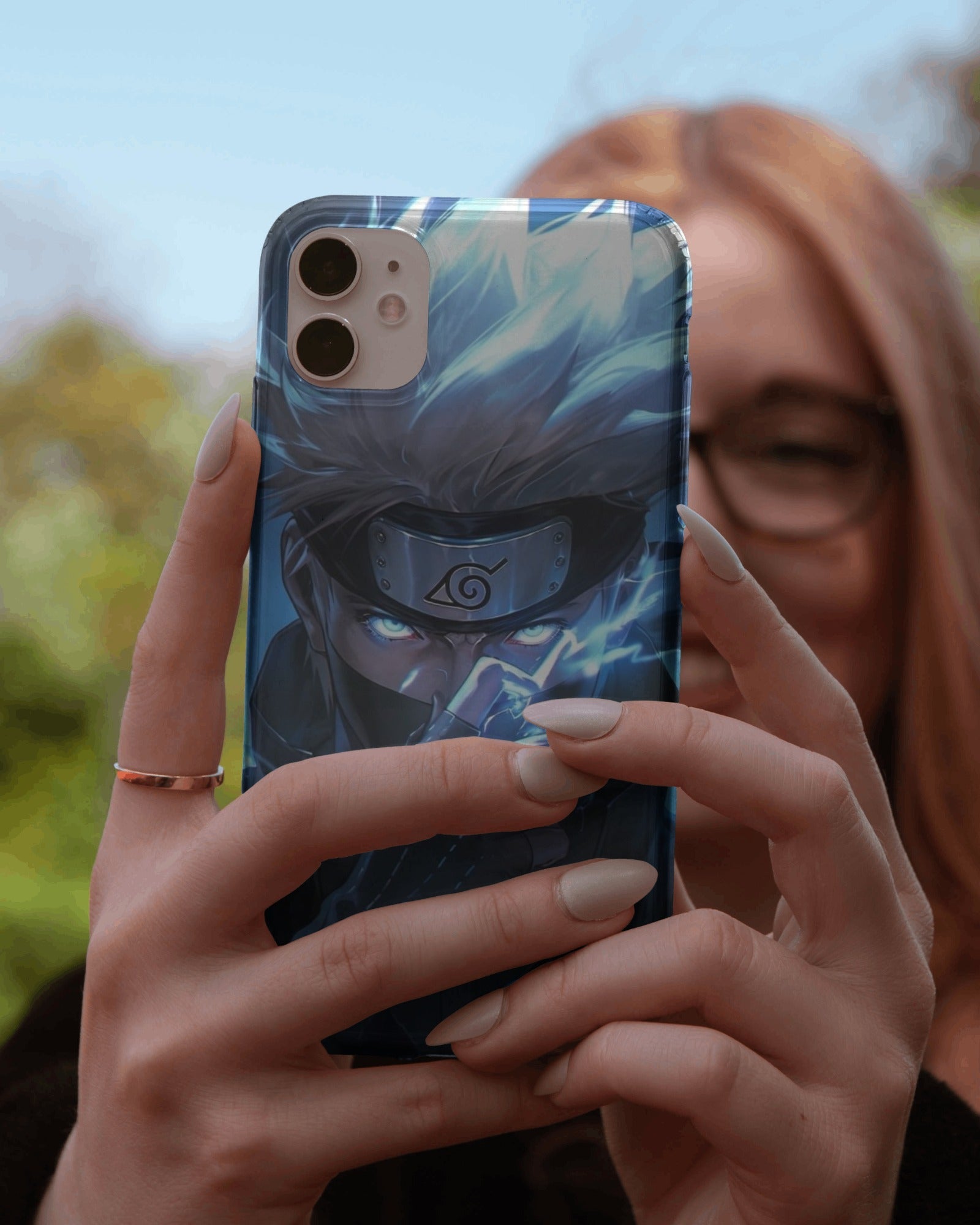 Kakashi Chidori Lightning Phone Case