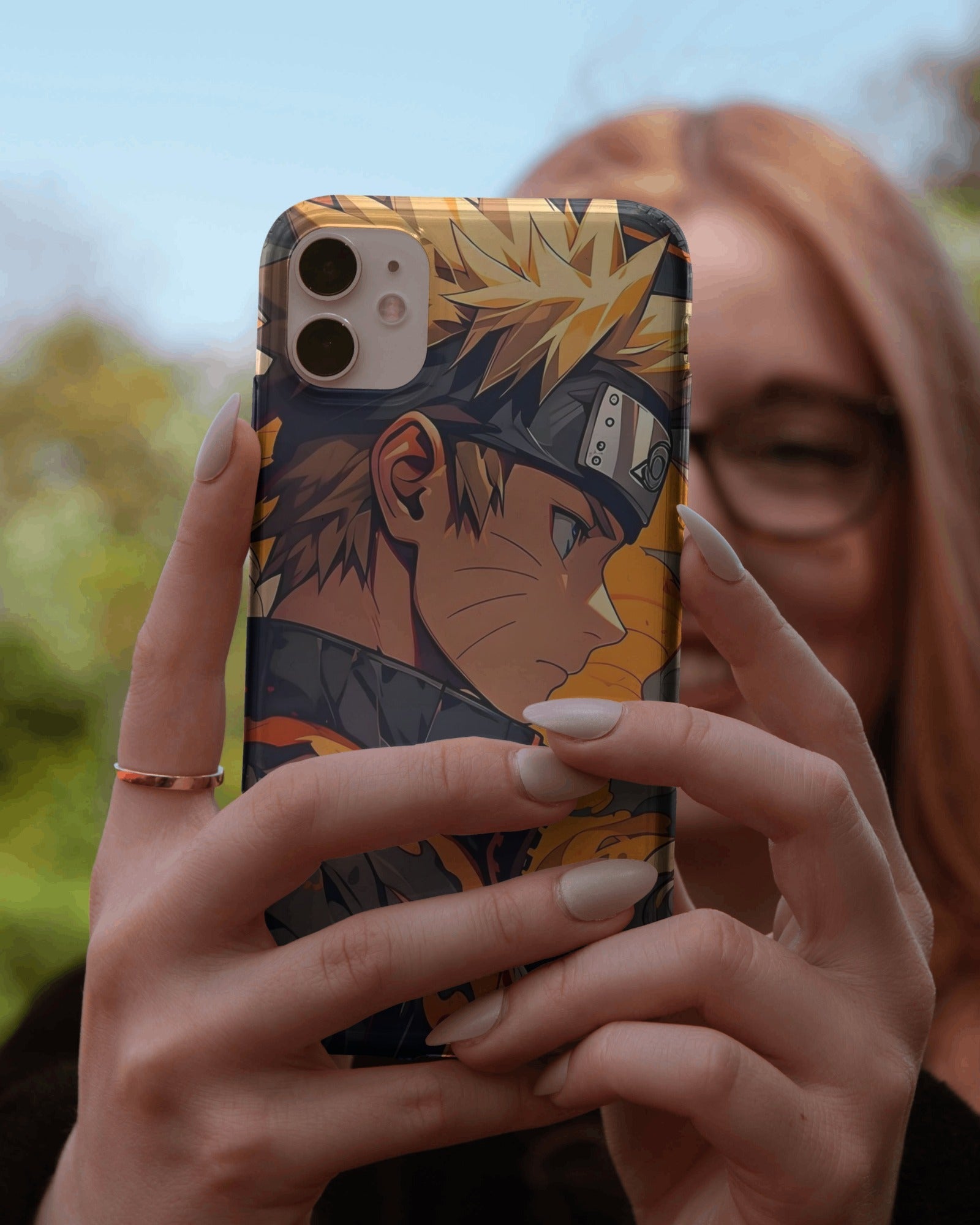 Naruto Nine Tails Flame Case