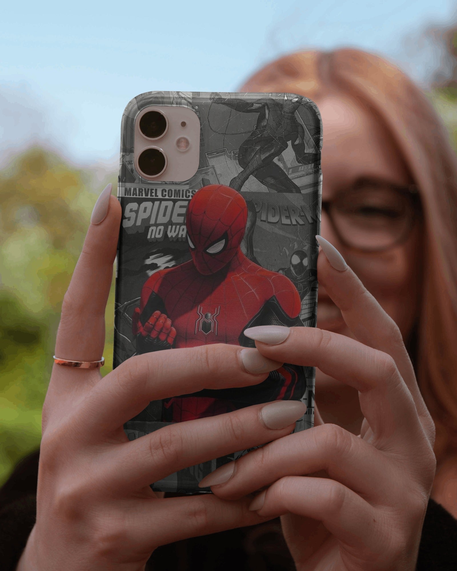 Classic Spider Man Comic Phone Case