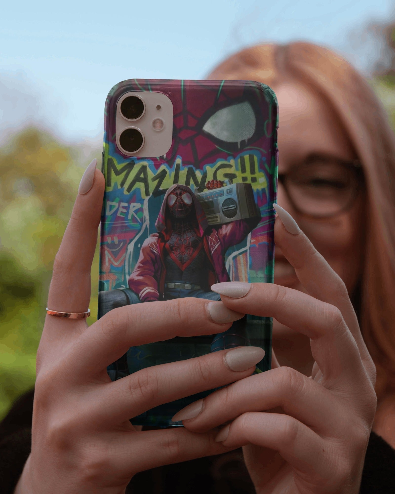 Spider Man Graffiti Vibe Phone Case