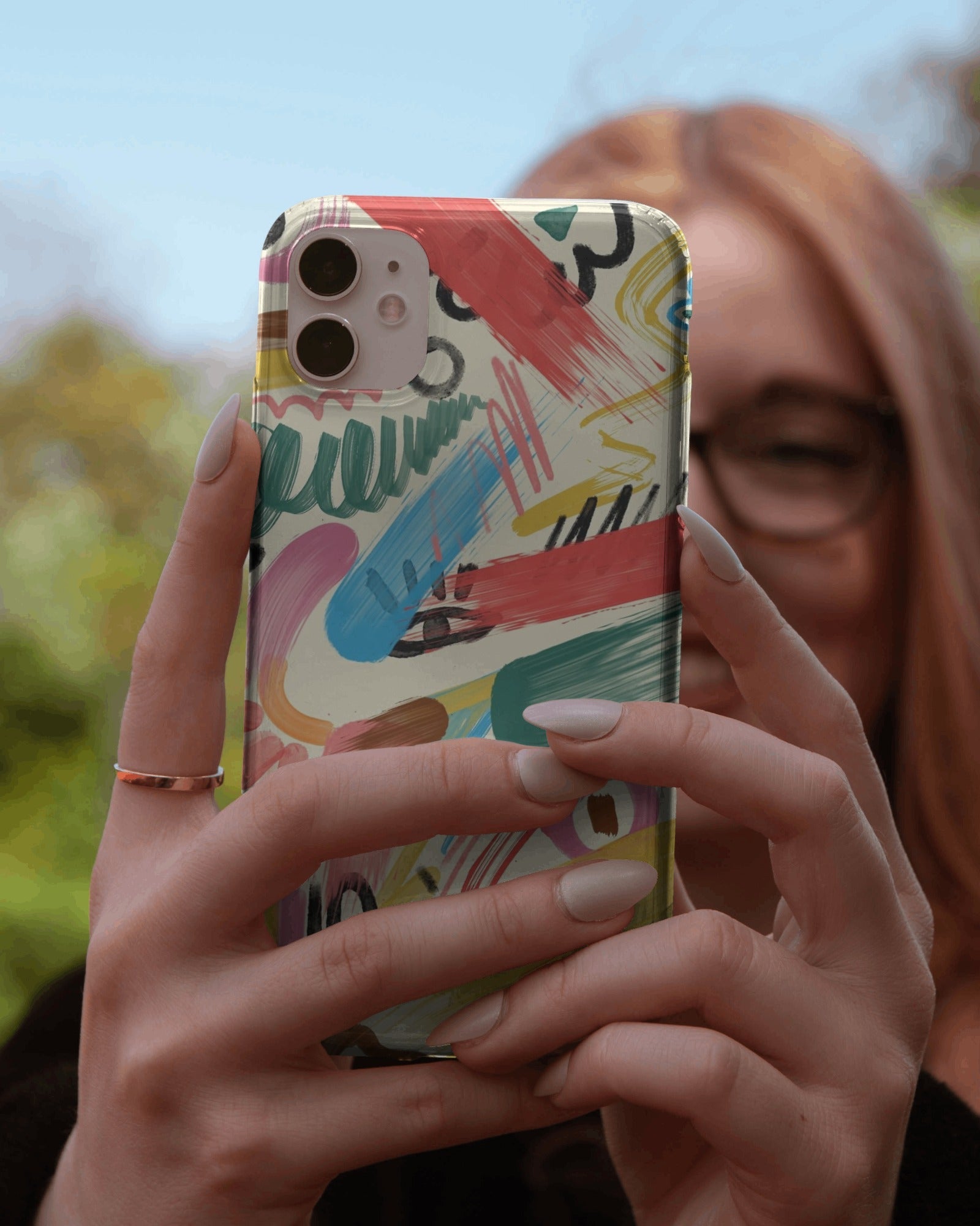 Art Rush Canvas Phone Case