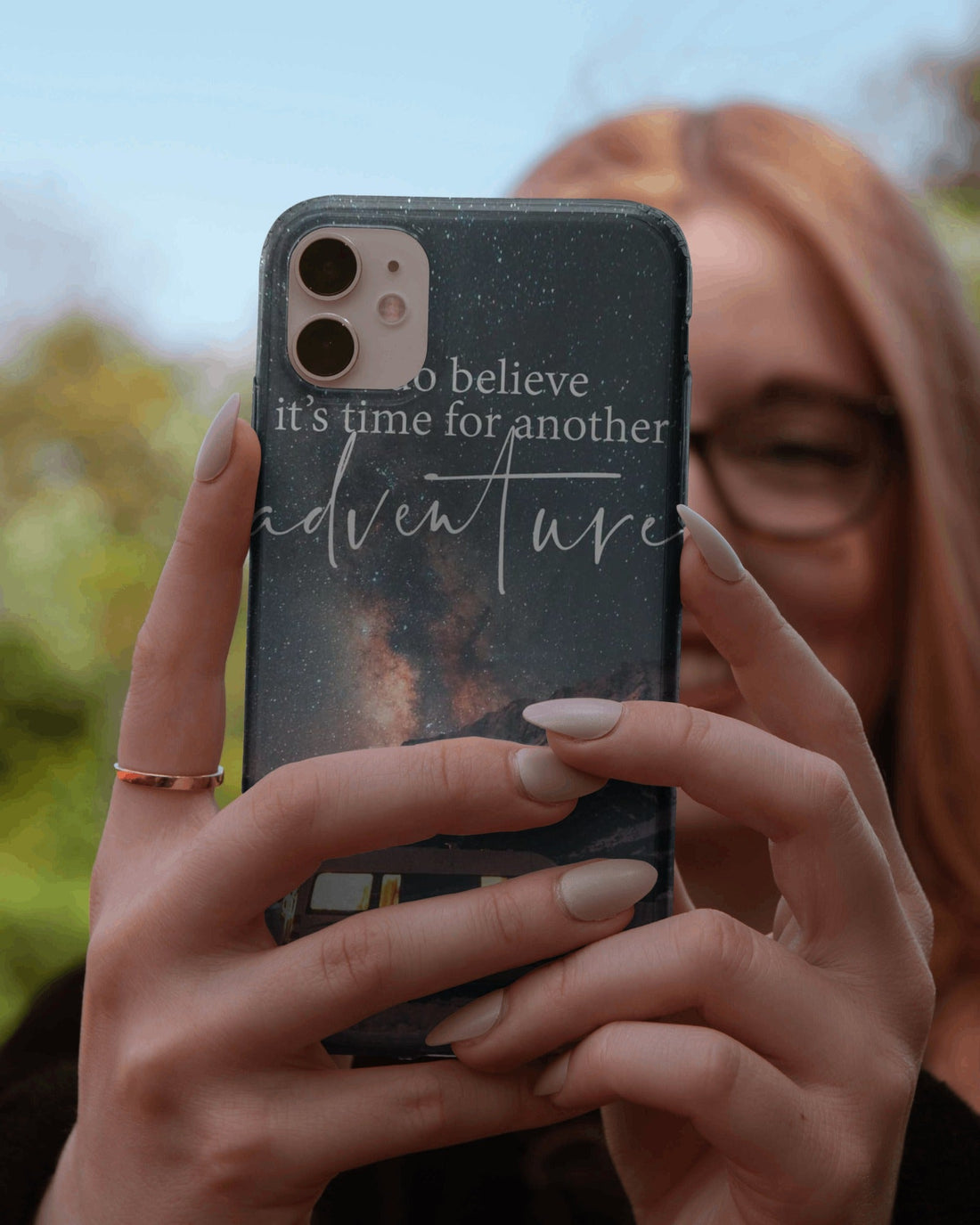 Night Camping Adventure Phone Case
