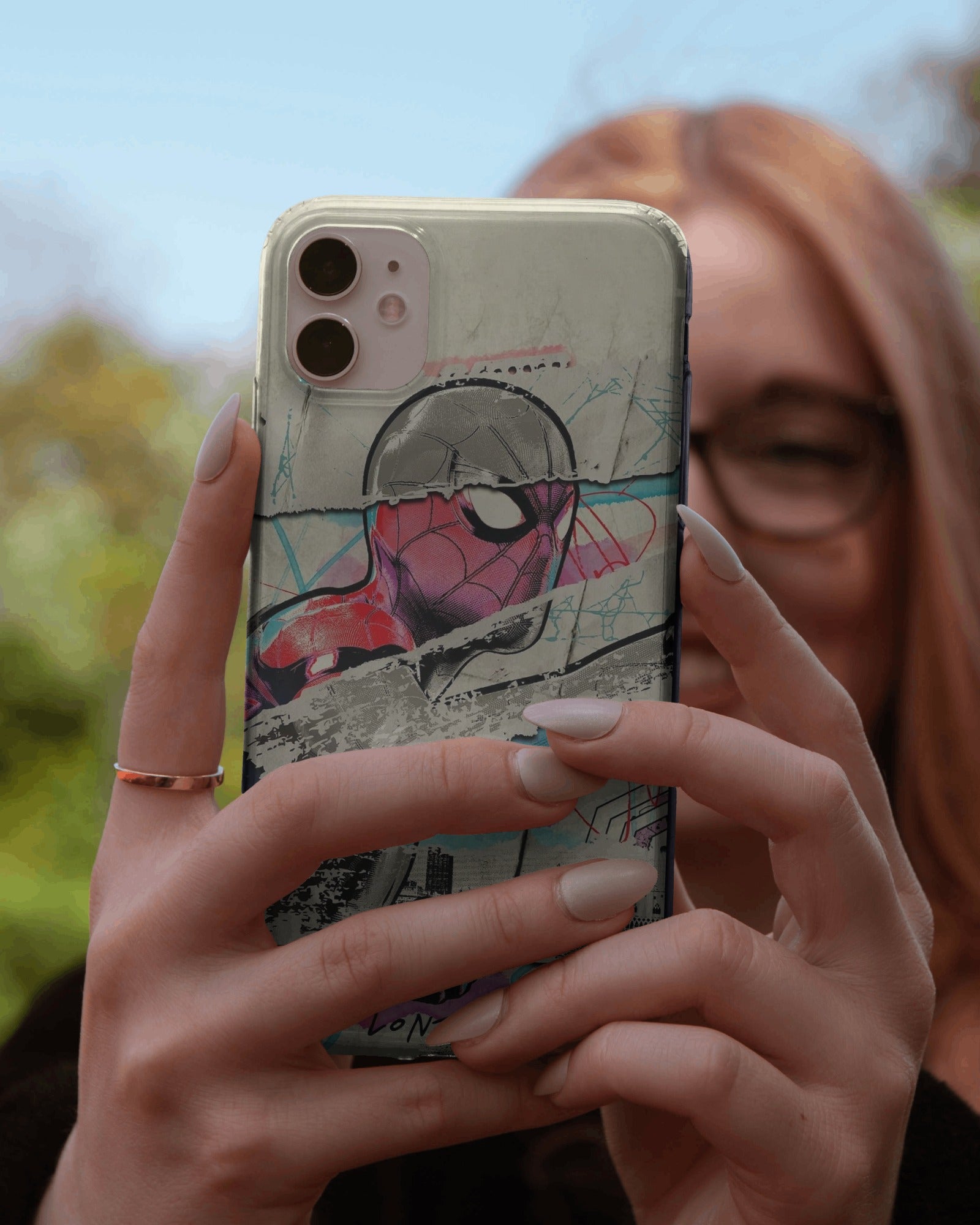 Spider Man Urban Collage Phone Case