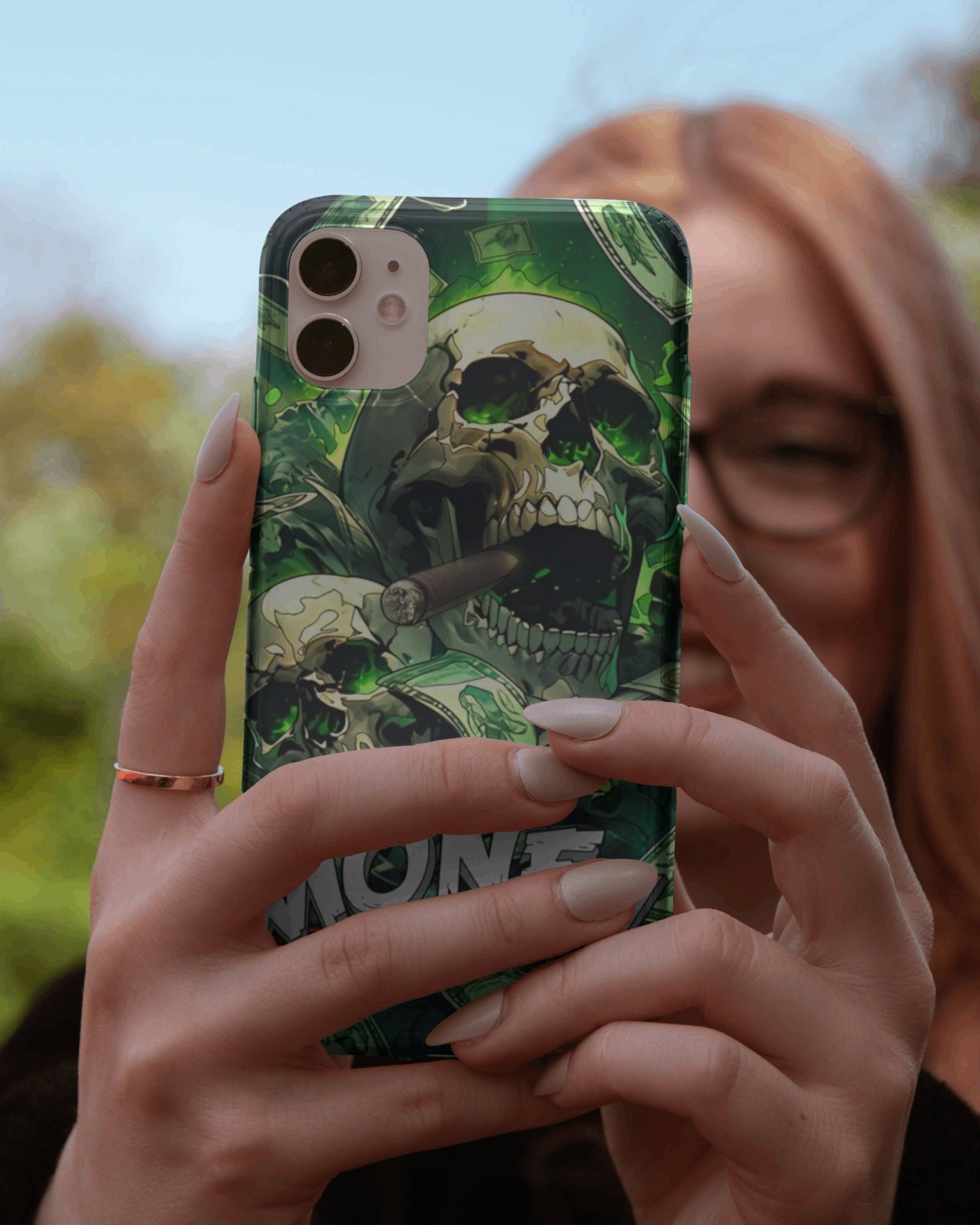 Hustle and Smoke Phone Case