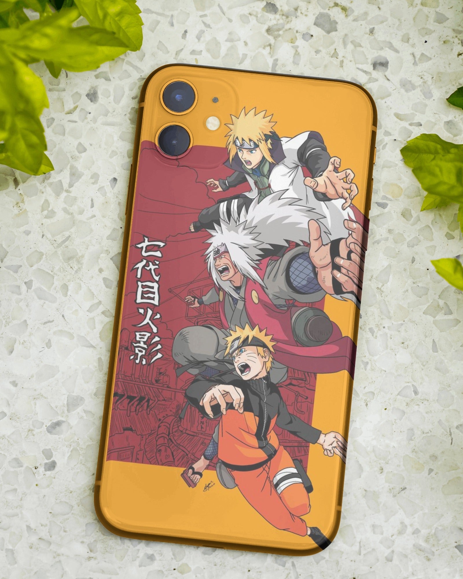 Naruto Legacy Trio Mobile Cover
