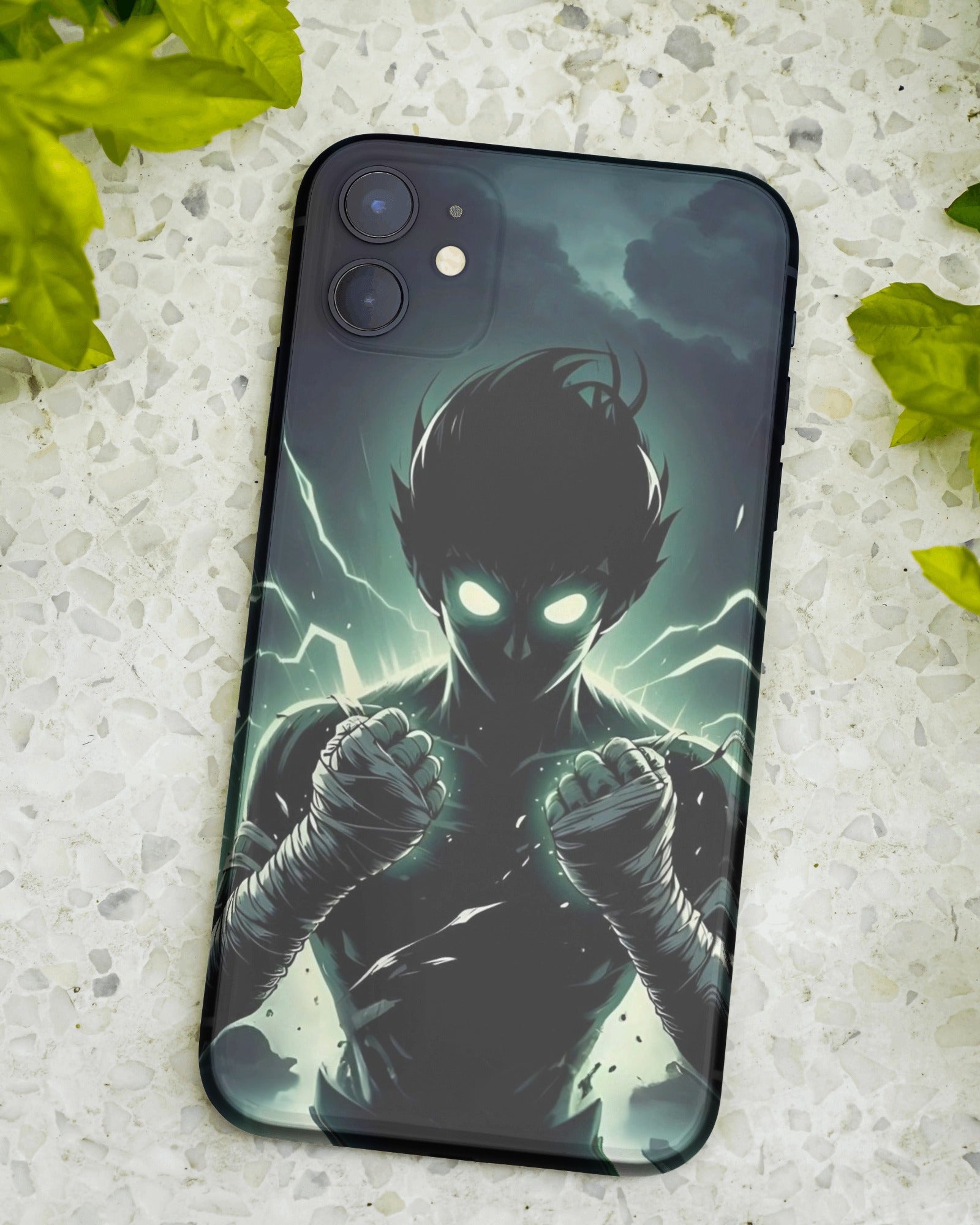 Electro Shadow Warrior Mobile Cover