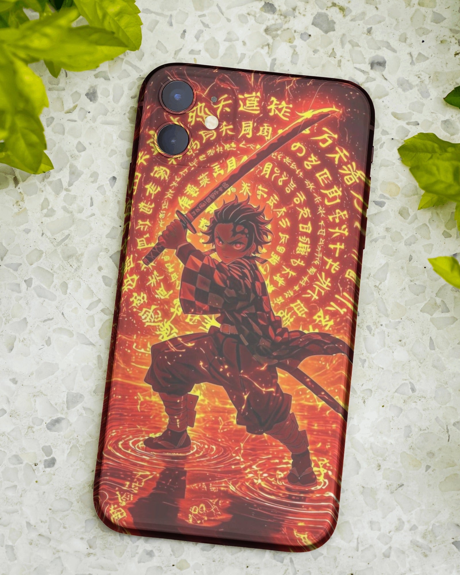 Tanjiro Flame Circle Demon Slayer Case