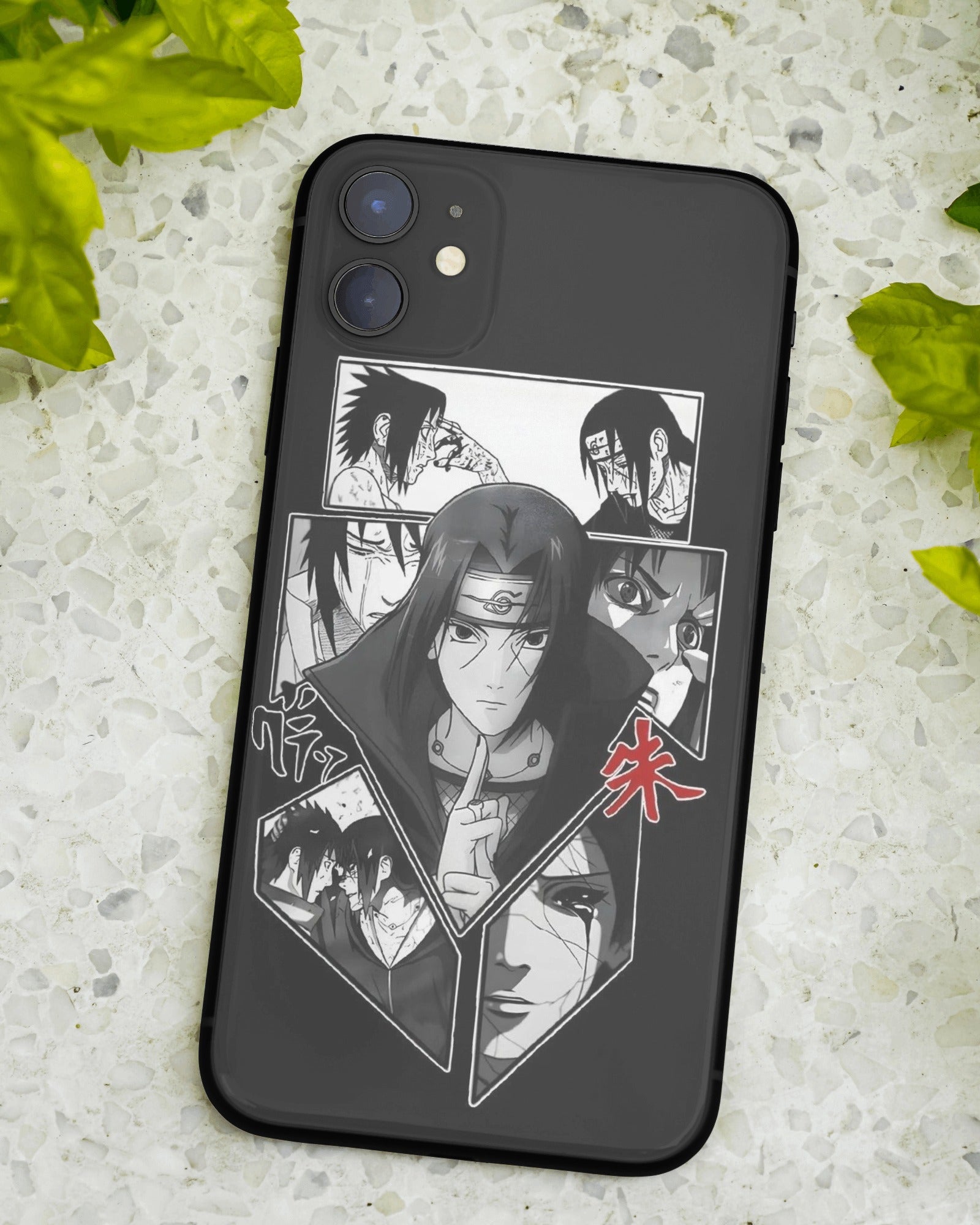 Itachi Manga Panel Art Mobile Cover