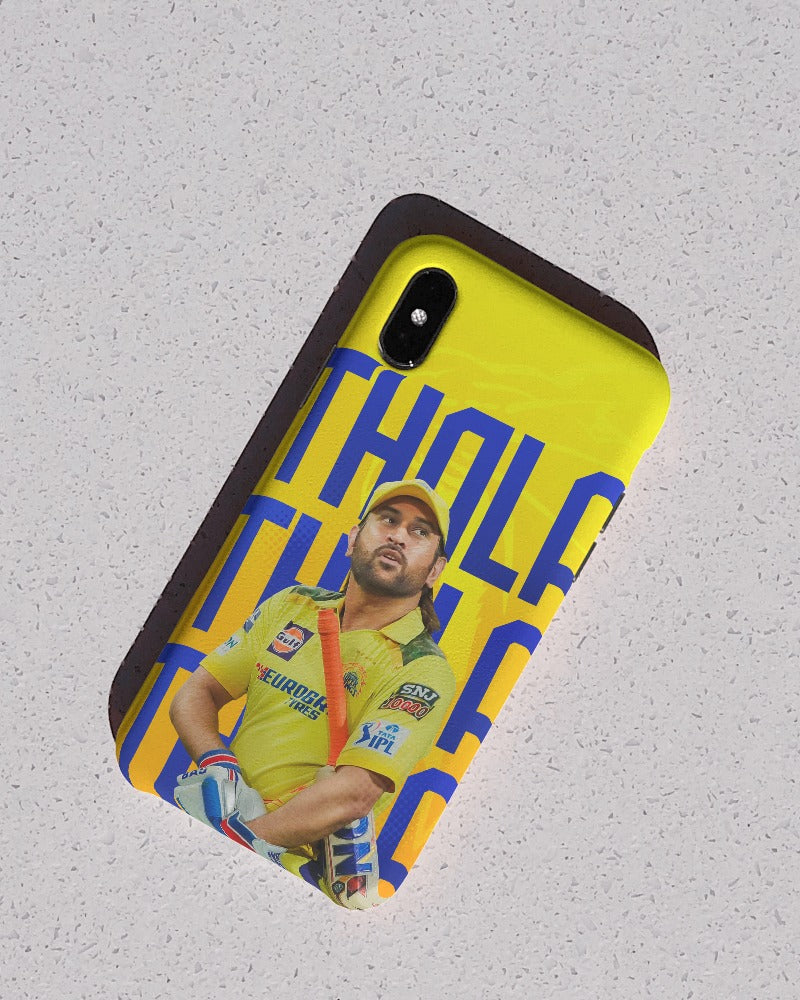 MS Dhoni Long Hair Mobile Cover