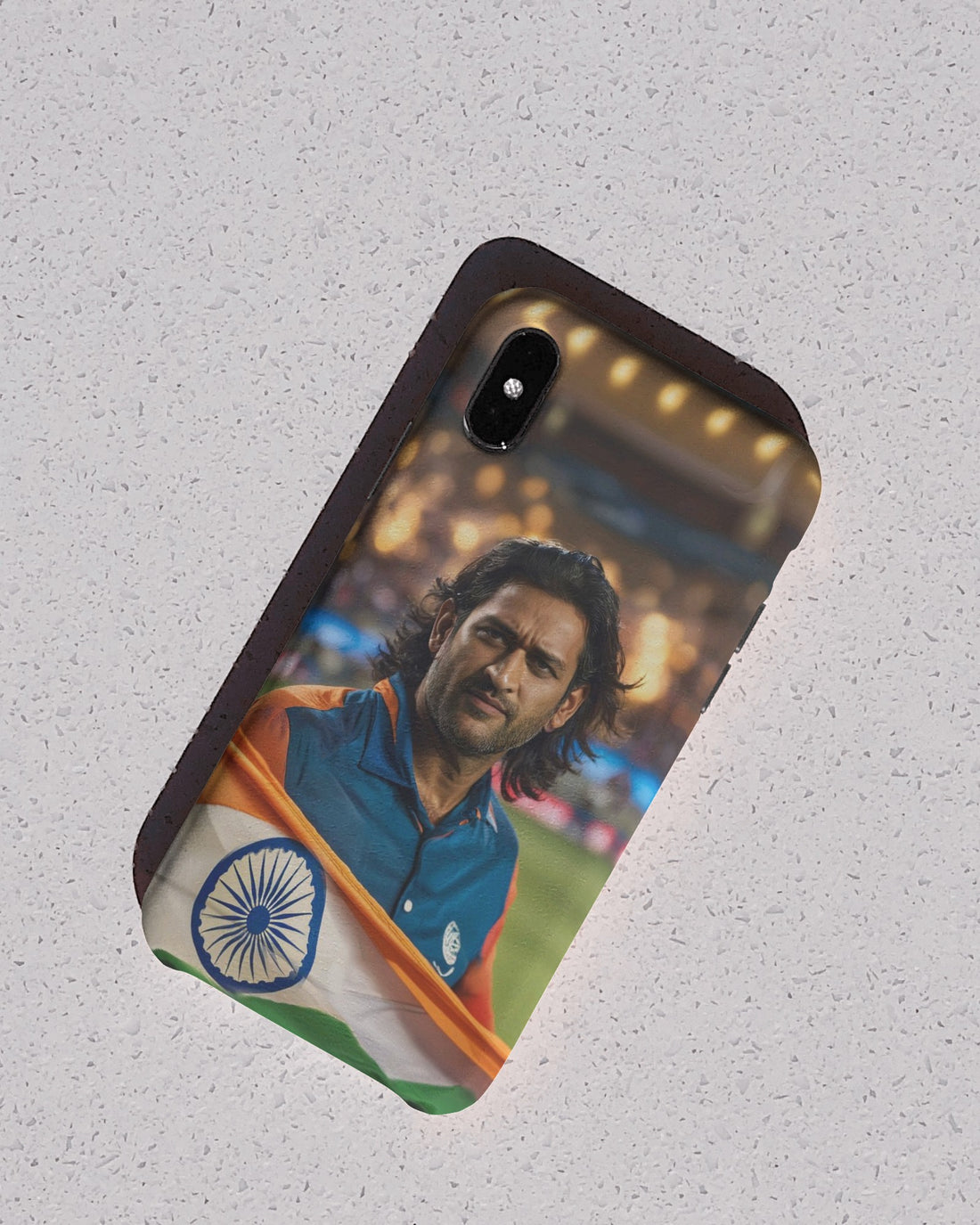 Dhoni in New Jersey Mobile Cover