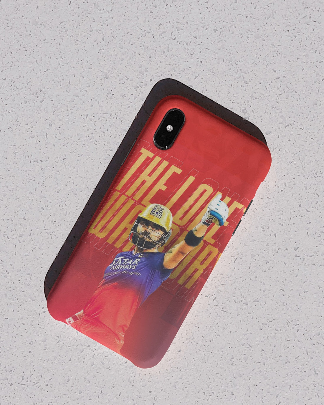 Lone Warrior Virat IPL Mobile Cover