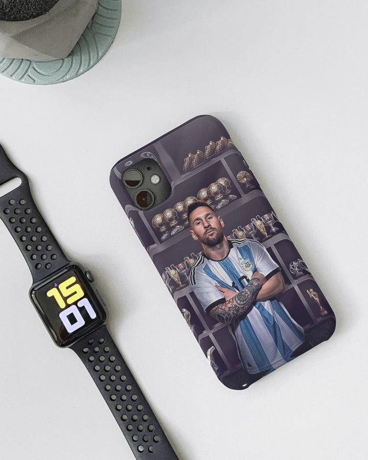 Messi Trophy Cabinet Phone Cover