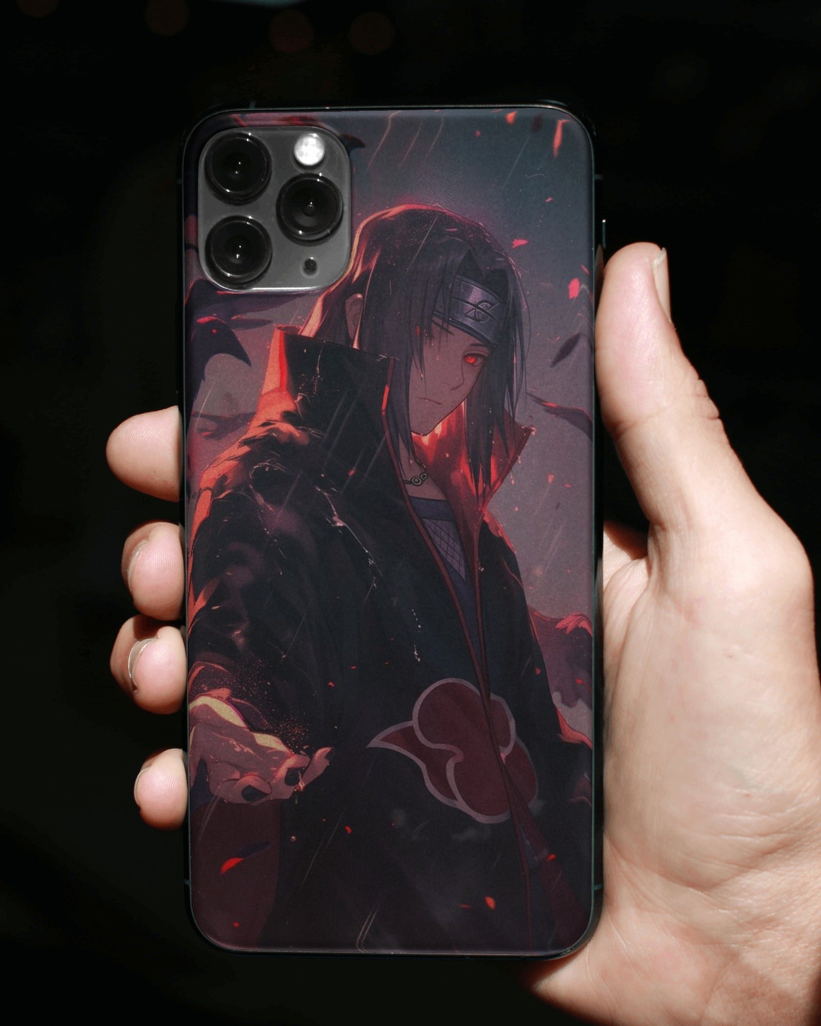 Rogue Uchiha Inferno Phone Case