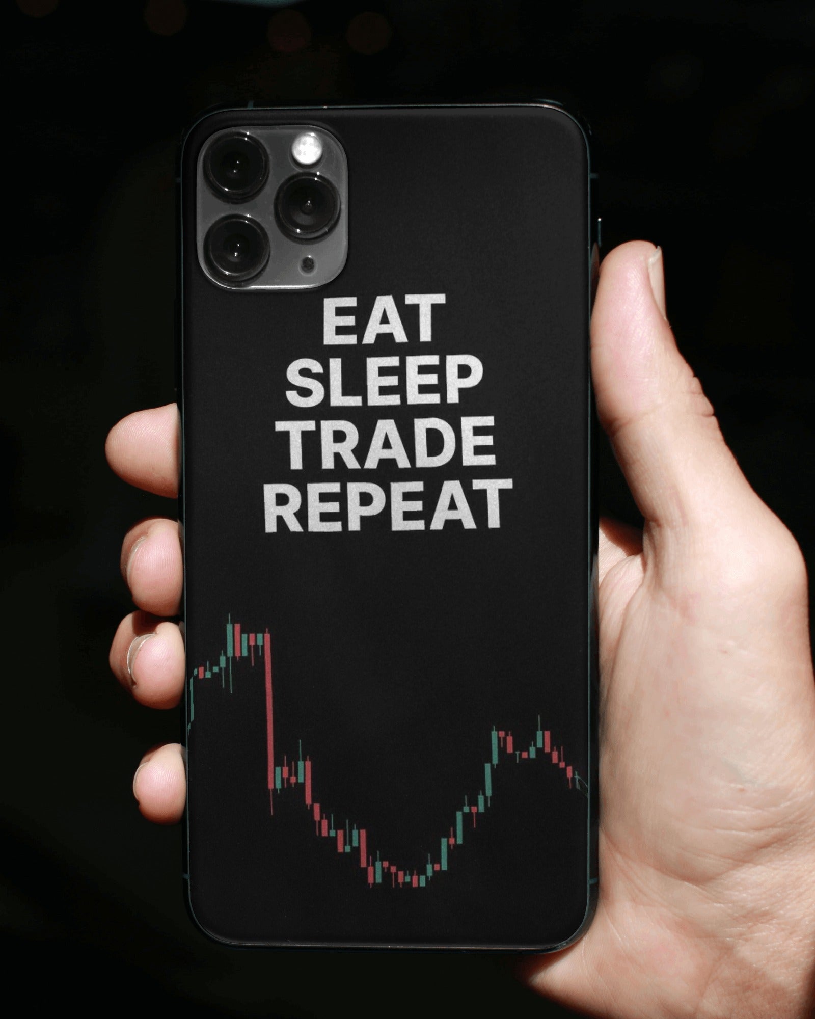 Eat Trade Sleep Repeat Phone Case