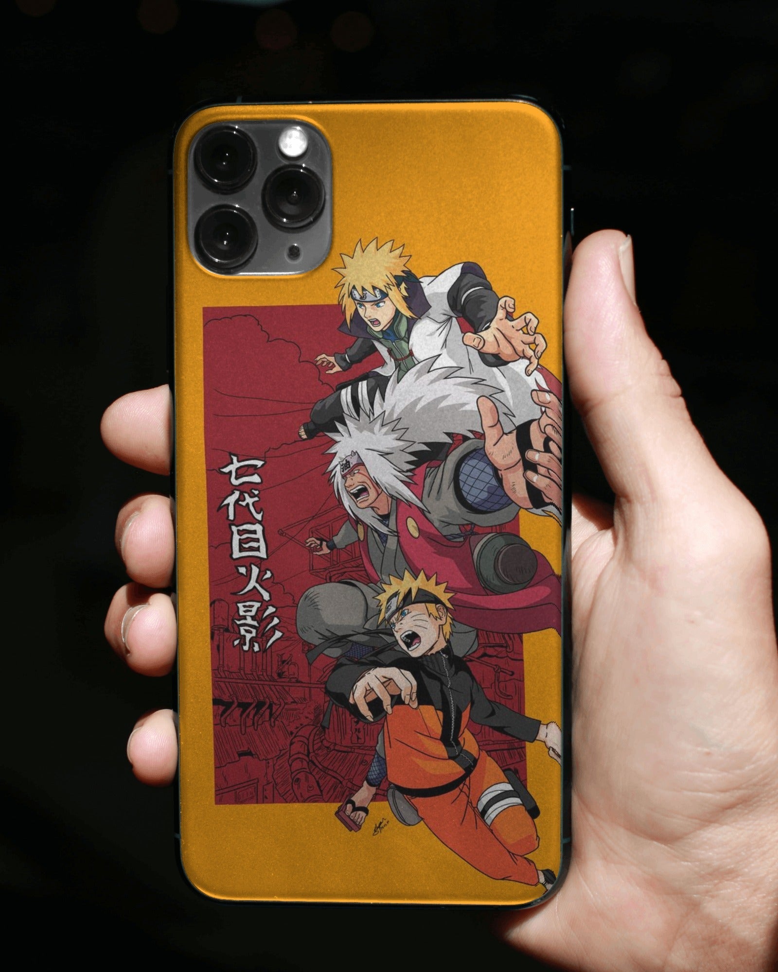 Naruto Legacy Trio Mobile Cover
