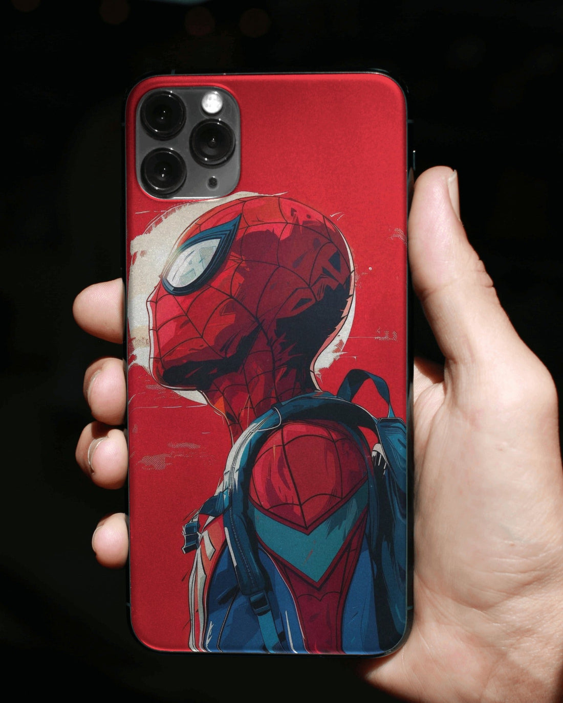 Spider Man with Backpack Phone Case