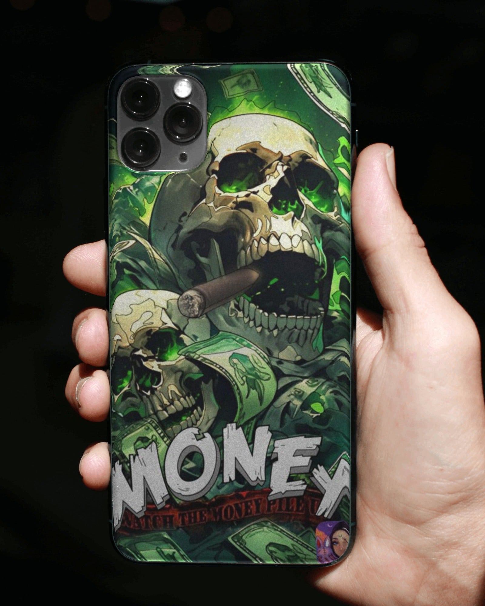 Hustle and Smoke Phone Case