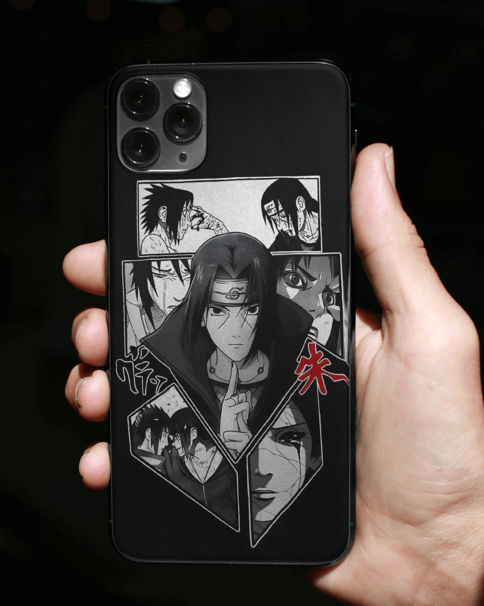 Itachi Manga Panel Art Mobile Cover