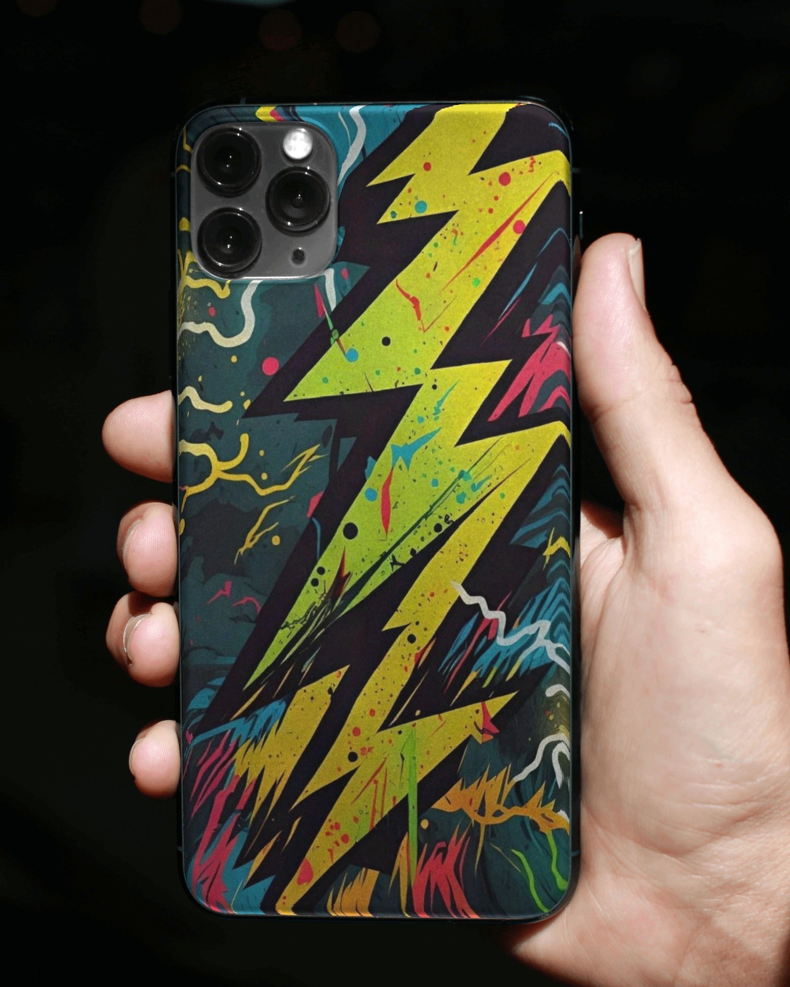 Colorful Thunderbolt Phone Case