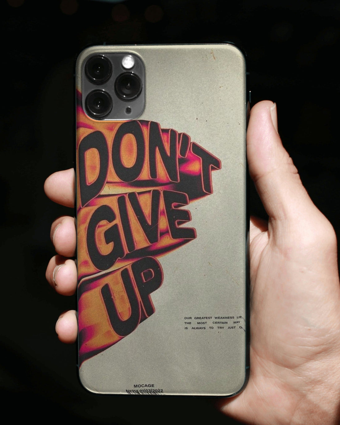 Never Settle Vibe Phone Case