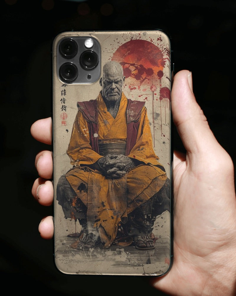 Thanos in Meditation Phone Case