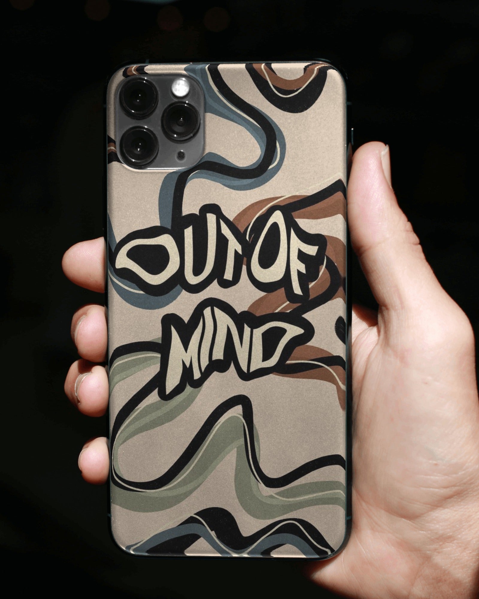 Out of Mind Swirls Phone Case