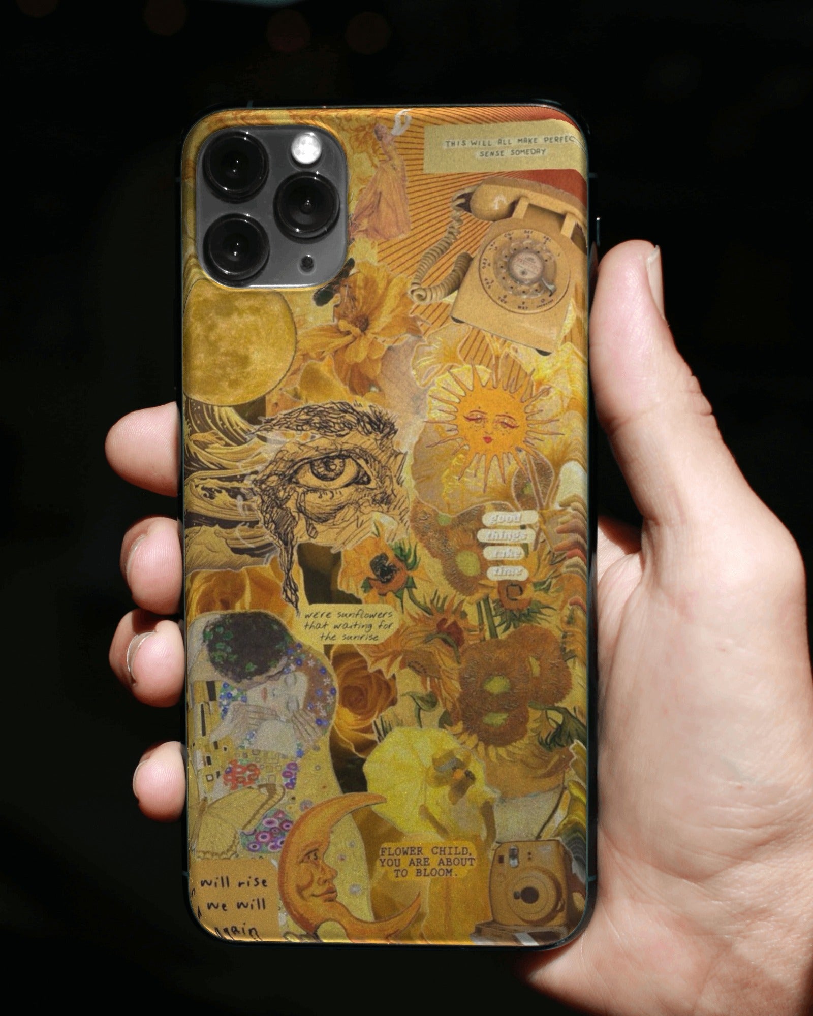 Golden Vibes Phone Case