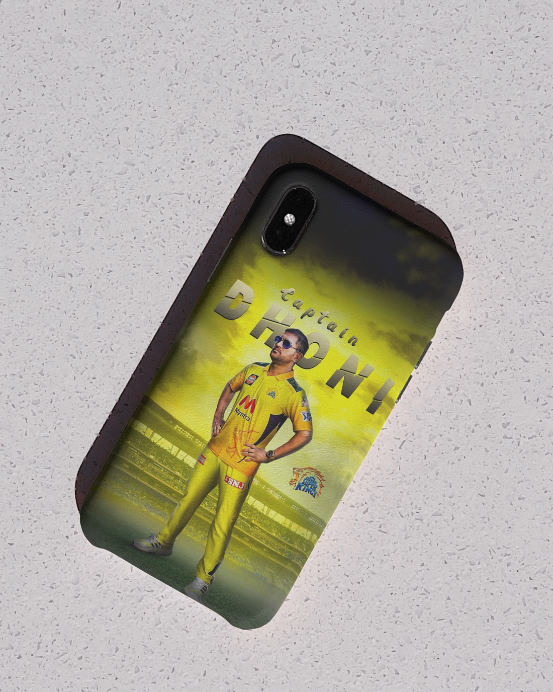 Caption Dhoni Csk Phone Case