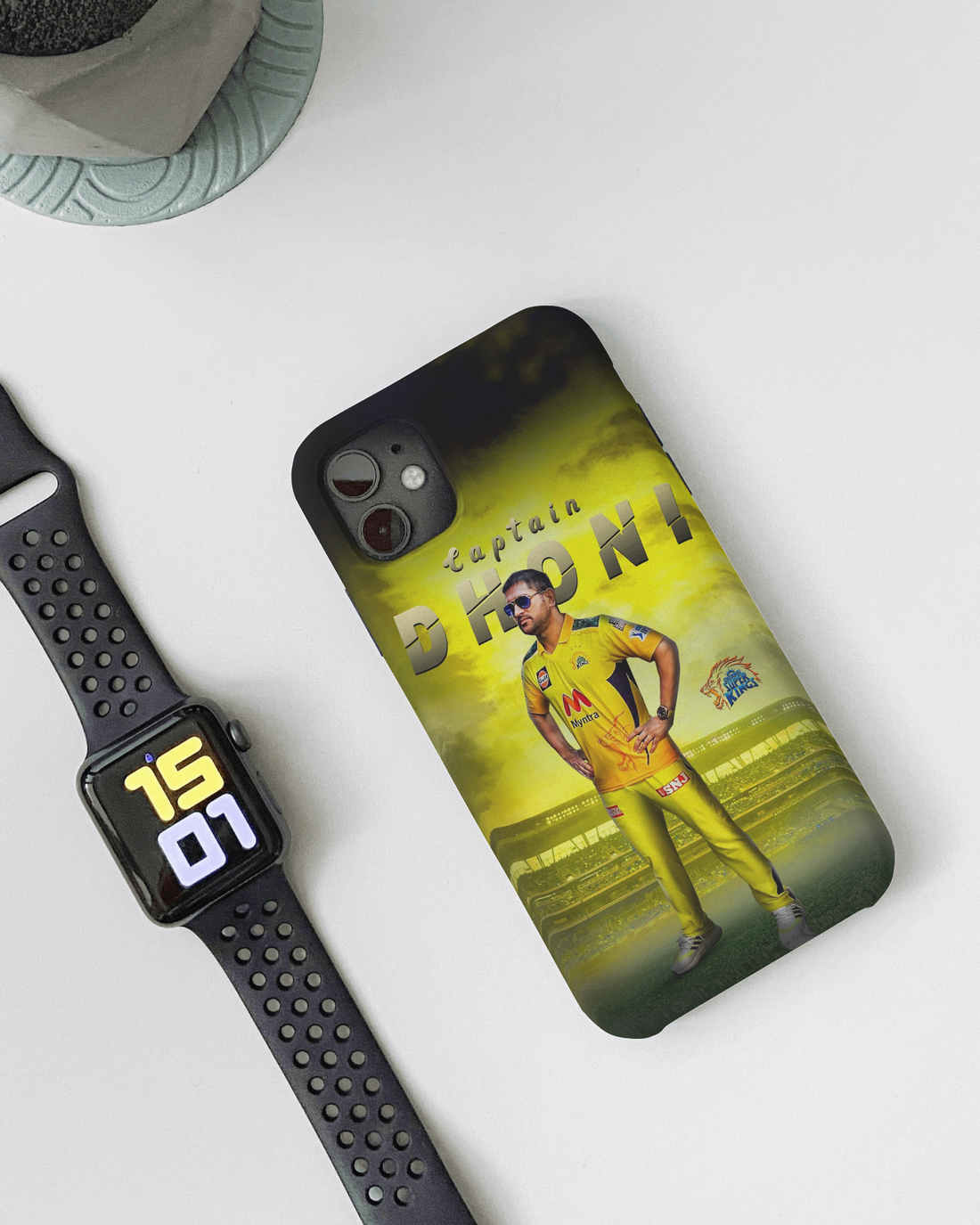 Caption Dhoni Csk Phone Case