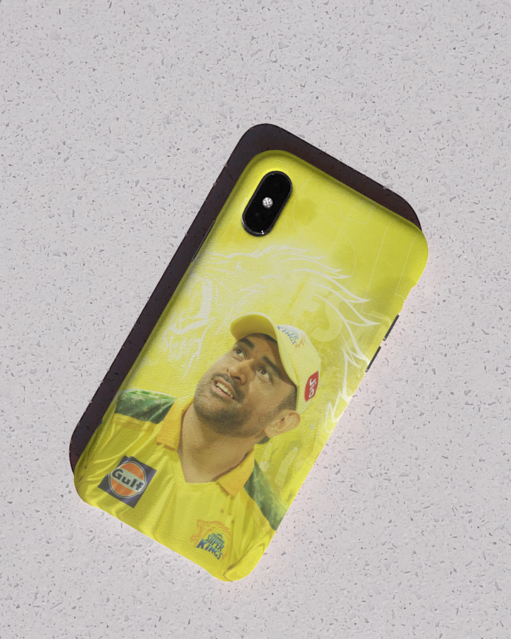 Dhoni Csk Jersey Phone Case