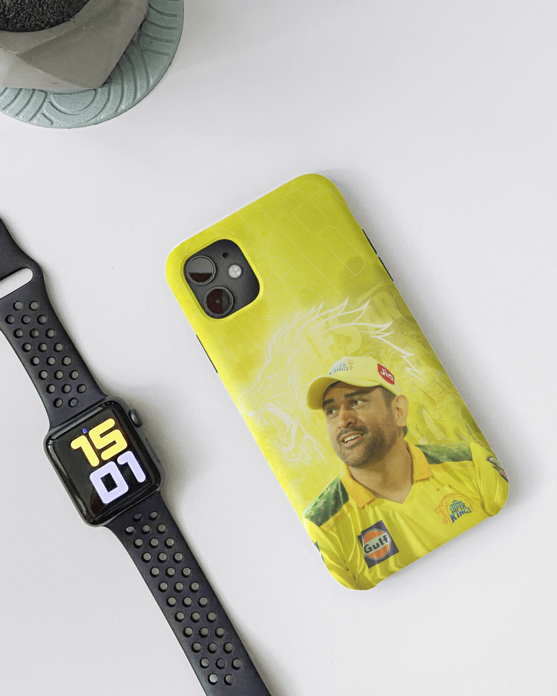 Dhoni Csk Jersey Phone Case