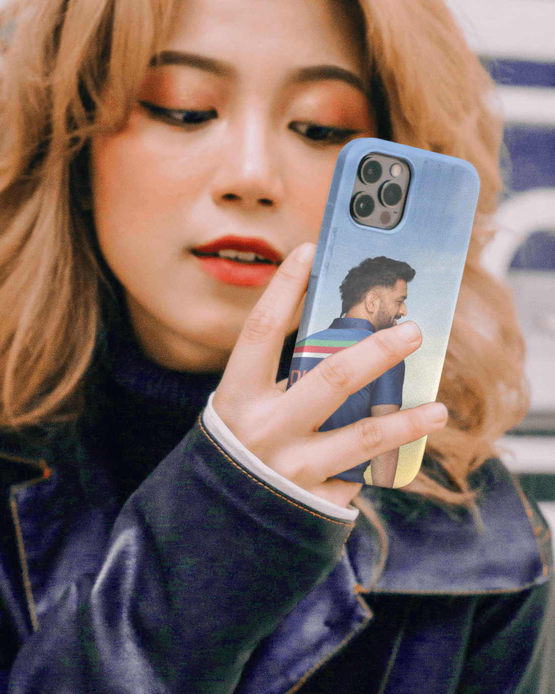 Ms Dhoni Retro Phone Cover