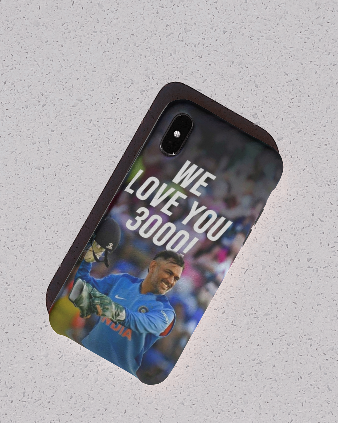 We Love You 3000 Dhoni Phone Case