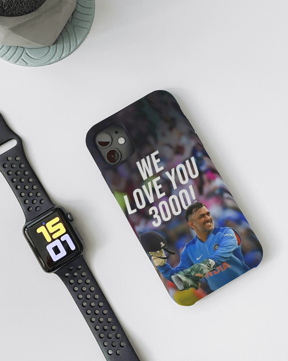 We Love You 3000 Dhoni Phone Case