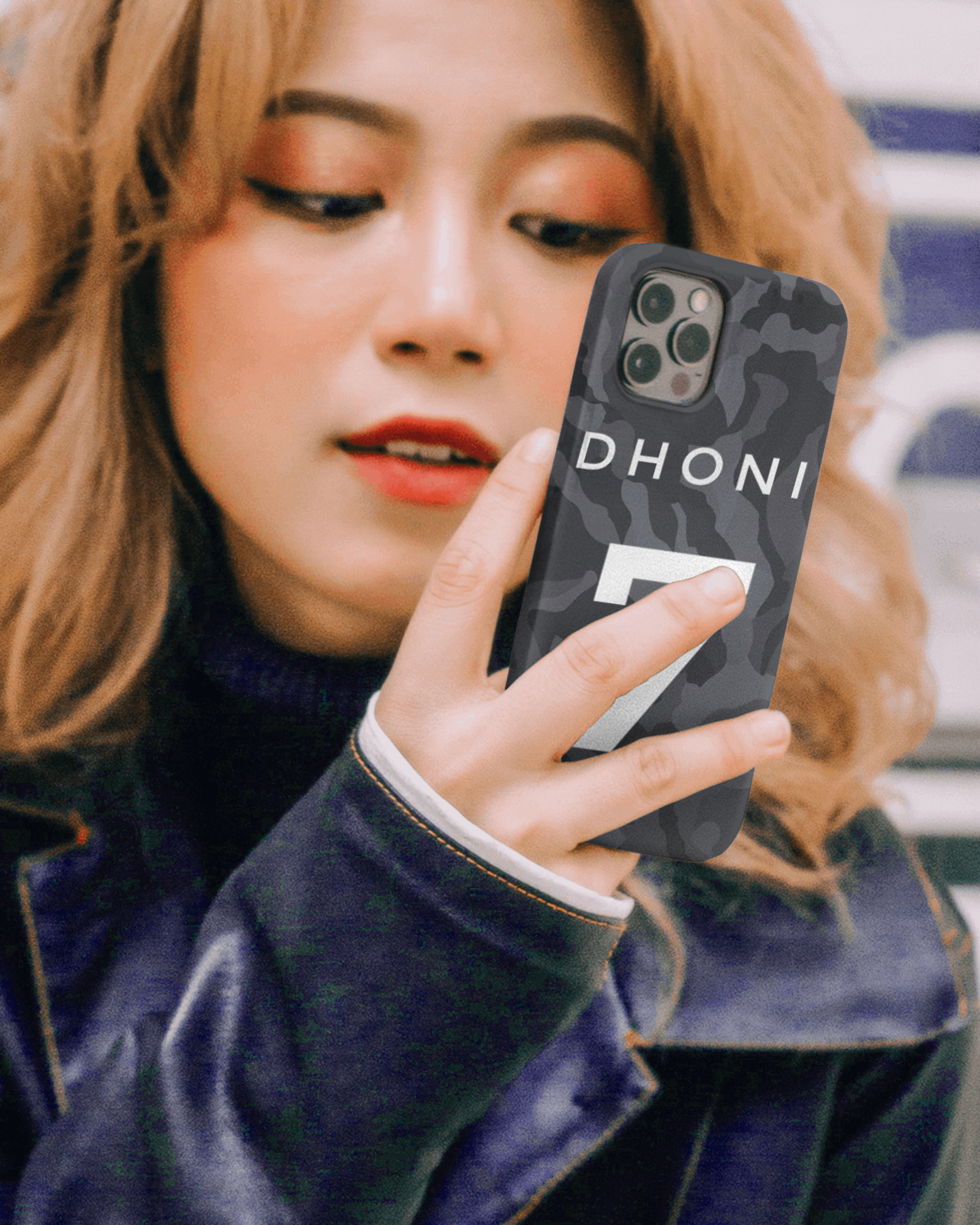 Camouflage Dhoni Phone Cover