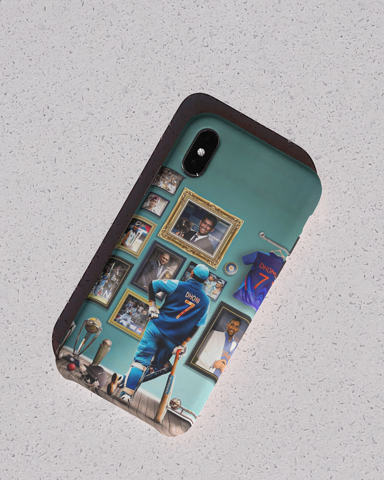 Mahi Looking with Trophy Mobile Cover