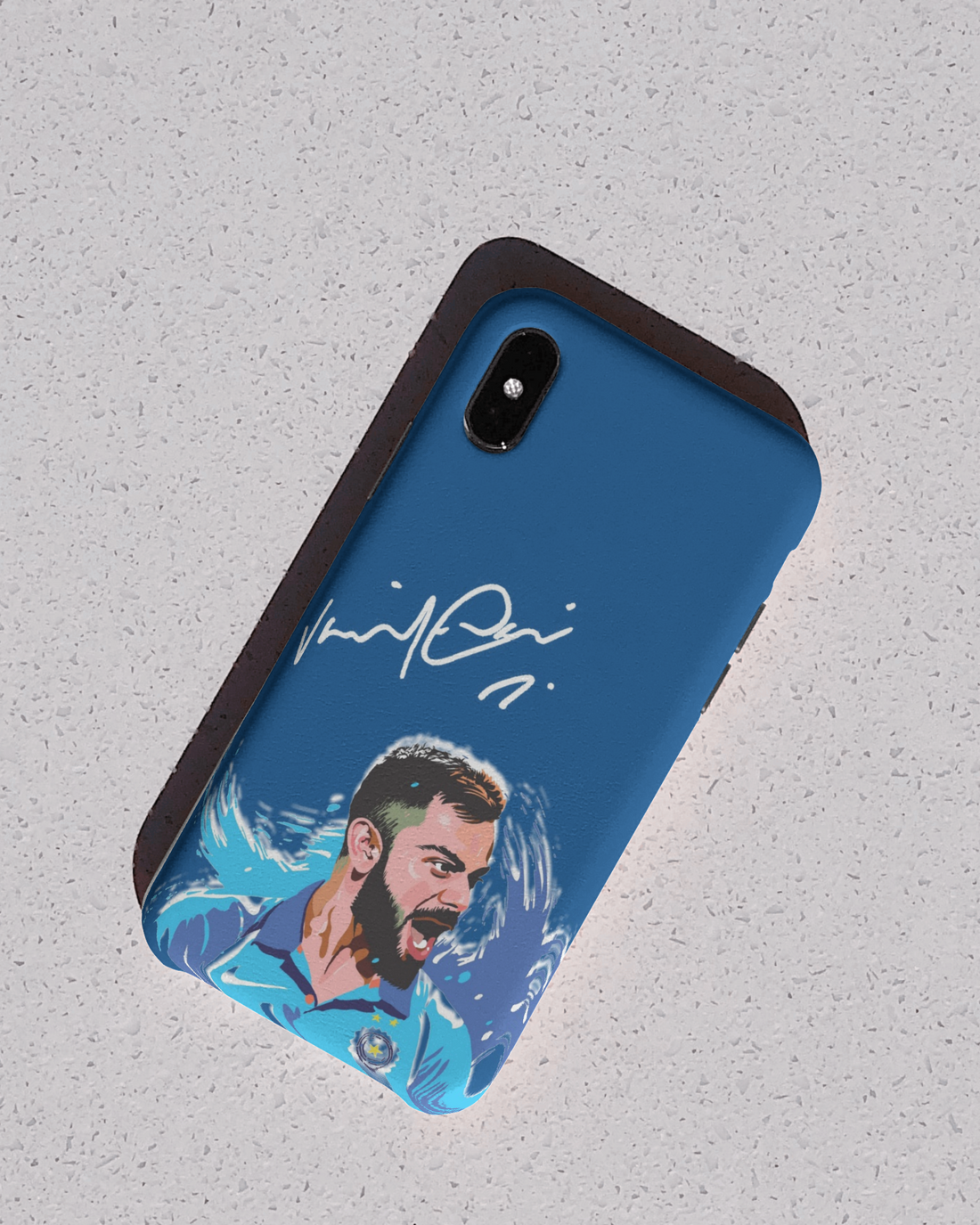 Virat Kohli Signature Mobile Cover